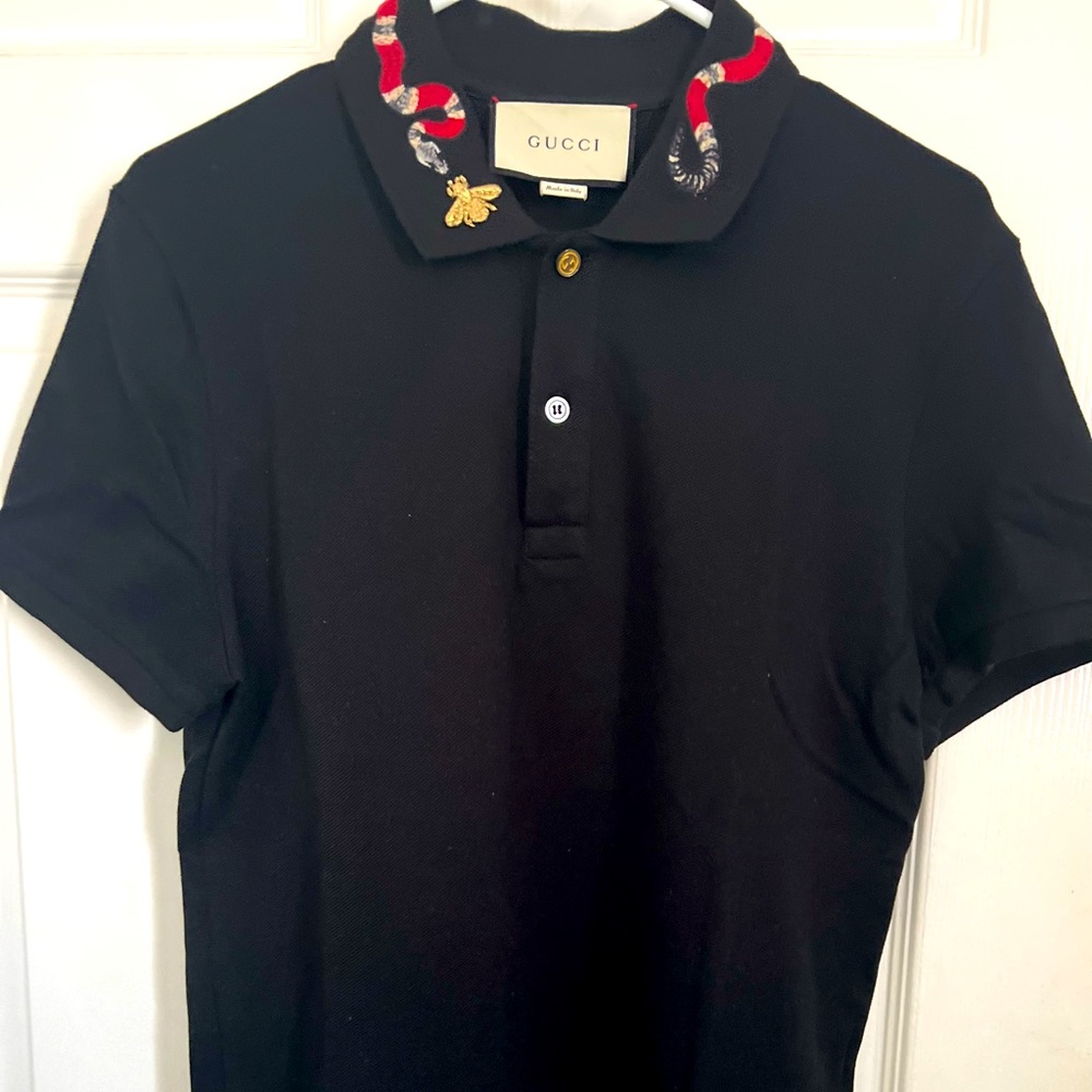 Gucci Mens Snake Polo